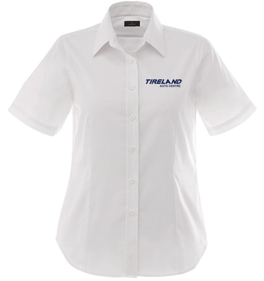 Ladies Stirling Short Sleeve Button Up - Image 3